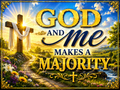 God and me