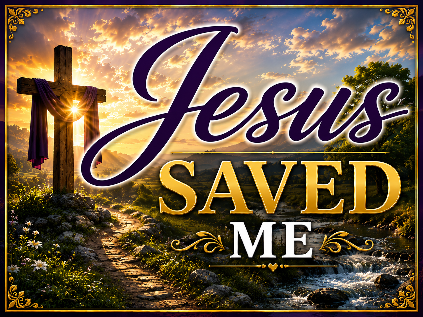 Jesus saved me