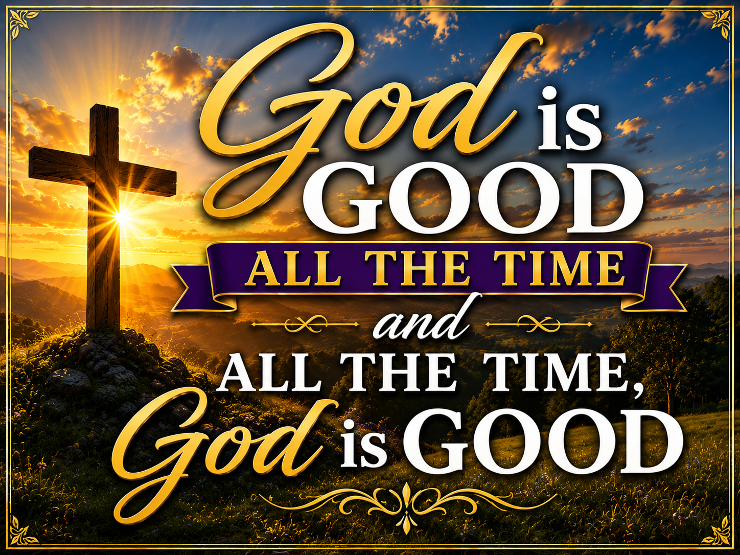 God is good